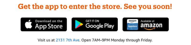 Amazon Go App herunterladen