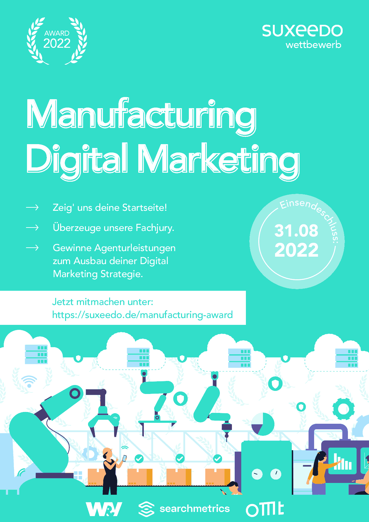 Manufacturing Digital Marketing Award Flyer