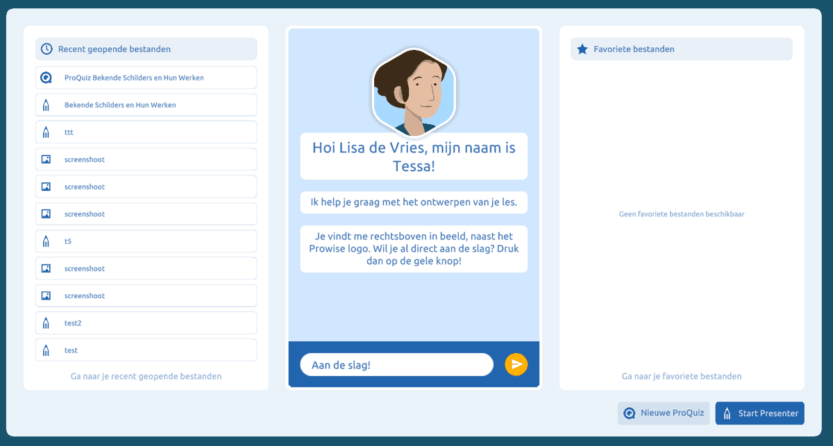 Smarte Assistentin Tessa