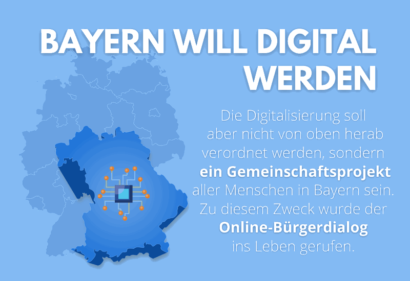 Bürgerdialog in Bayern – die Digitalisierung der Kommunen schreitet voran