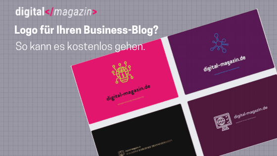 Brauchen Sie ein Logo für Ihren Business-Blog? Diese 3 Seiten kosten keinen einzigen Cent.