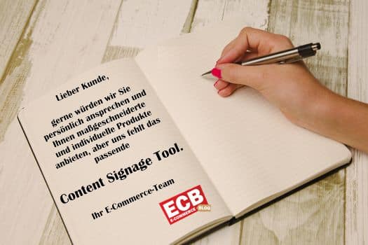 Content Signage: Personalisierte Kundenansprache optimiert den Kundenkontakt