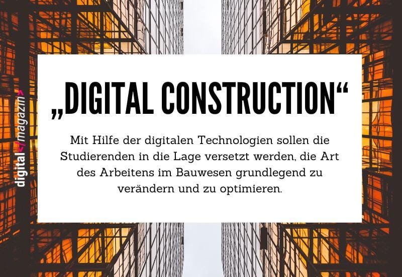 Bauwirtschaft digital gedacht – die Hochschule Luzern bietet neuen Studiengang