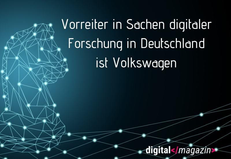Digitale Forschung – China und die USA investieren mehr als Deutschland