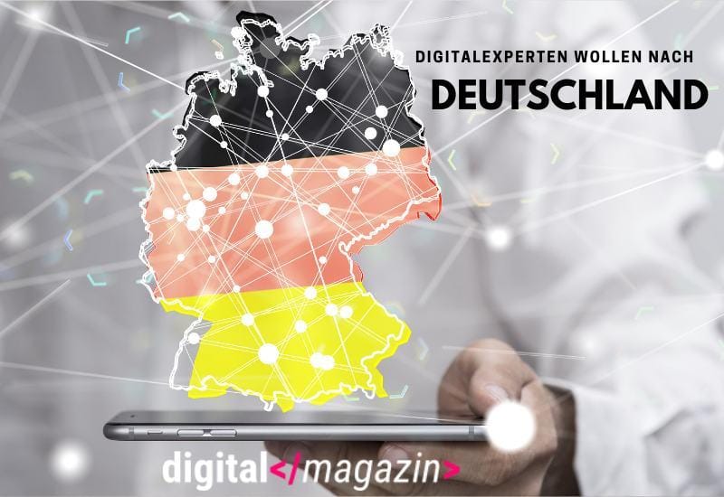 Deutscher Arbeitsmarkt bei Digitalexperten äußerst beliebt