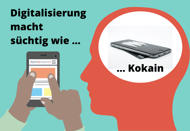 Professor über digitale Dienste und Geräte: Suchtverhalten wie bei Kokain