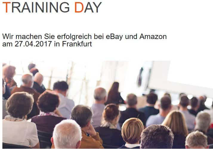 Training Day 2017 – bei eBay und Amazon erfolgreich verkaufen
