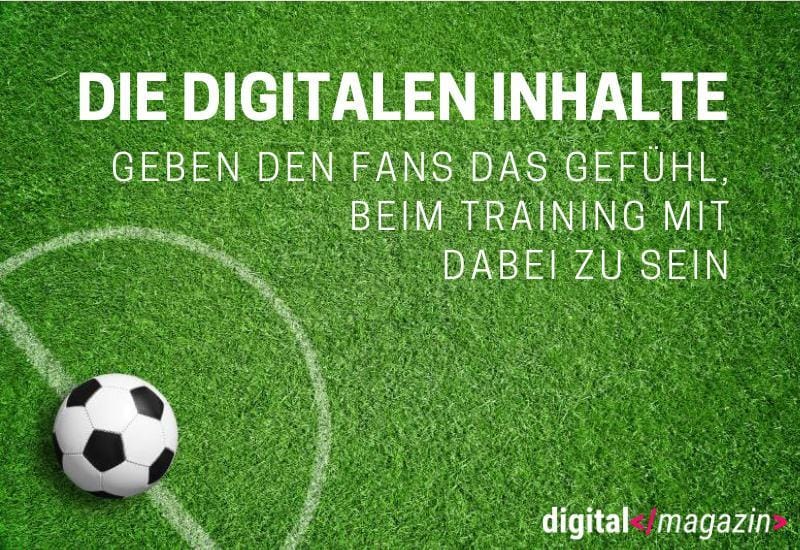 11 digitale Freunde müsst ihr sein – deutsche Fußballvereine werden immer digitaler