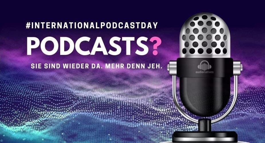 #internationalpodcastday - Tag des Podcasts startet mit Knaller