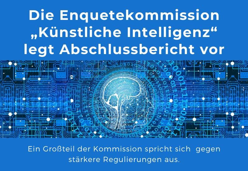 Regulierungen für KI kommen wohl nicht – Enquetekommission legt Abschlussbericht vor