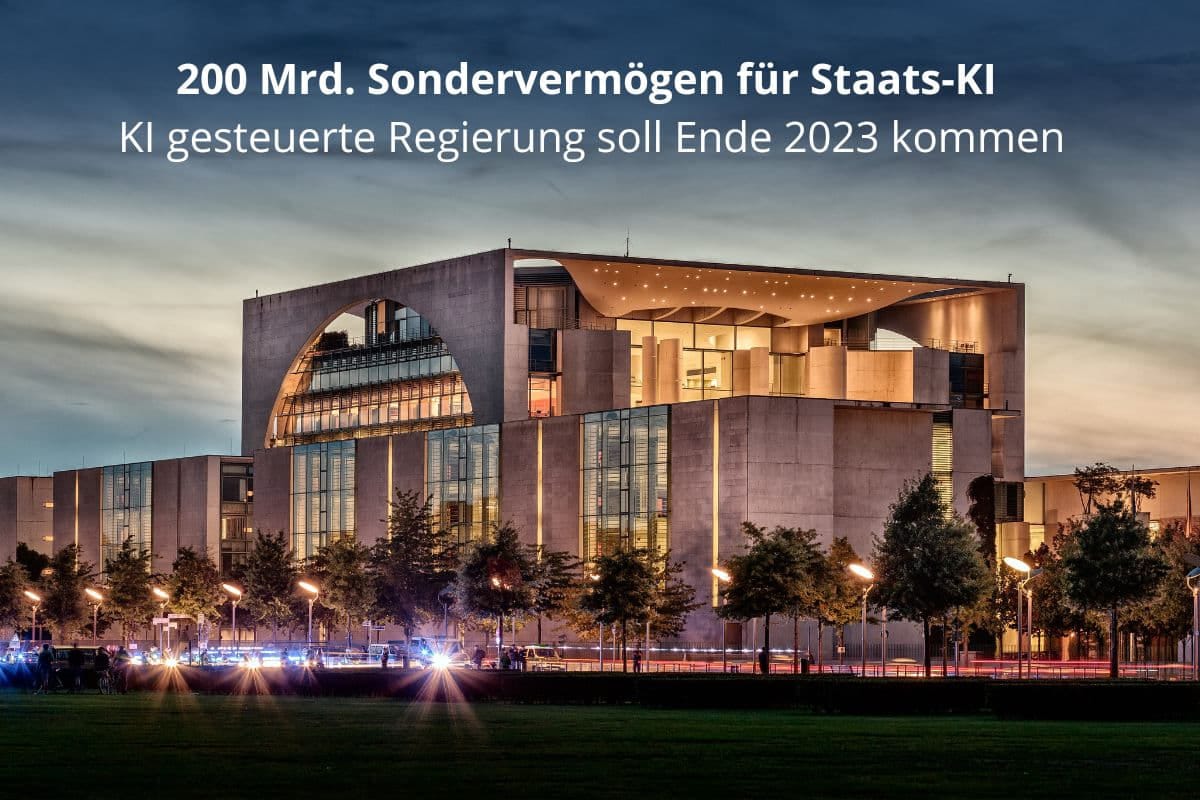 Staats-KI: Bund investiert 200 Milliarden Euro in Entwicklung einer künstlichen Intelligenz