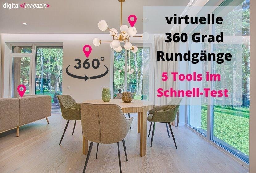 Virtuelle Immobilienbesichtigung: die Top 5 Anbieter