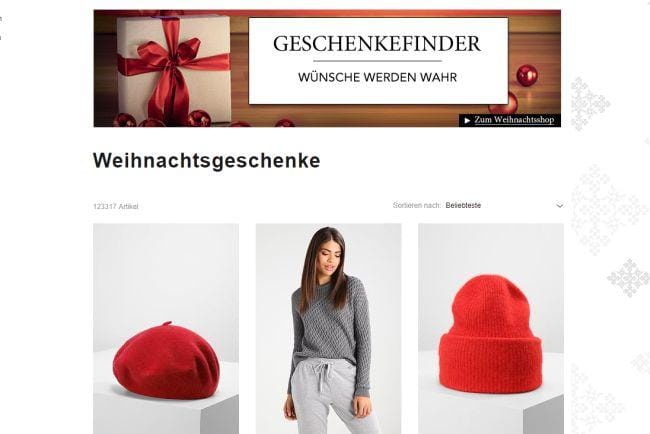 Geschenkefinder – Zalando und Google kurbeln Weihnachtsgeschäft an