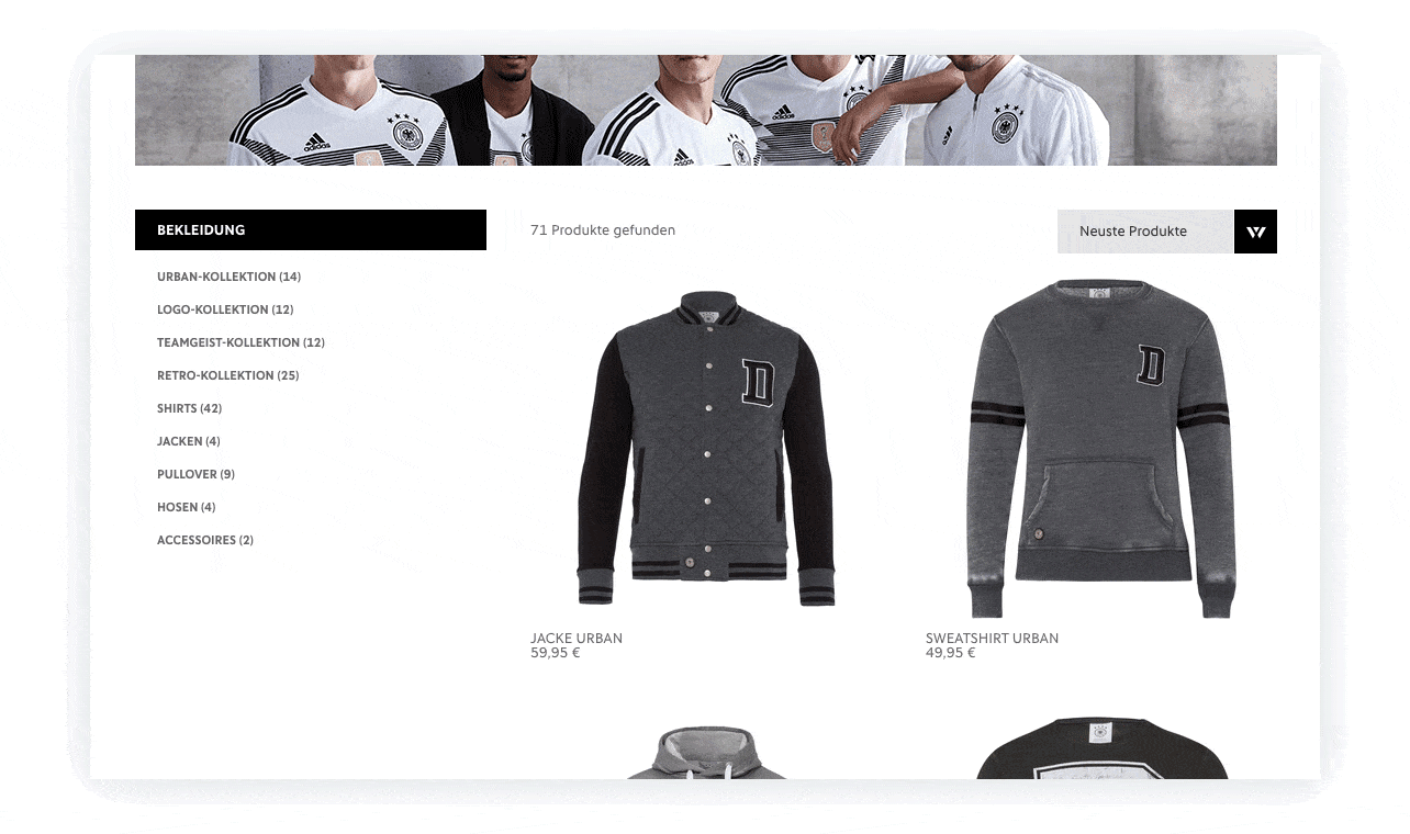 UI Design für Onlineshops: Wie sich das Gestaltungs­raster auf die Konversion auswirkt