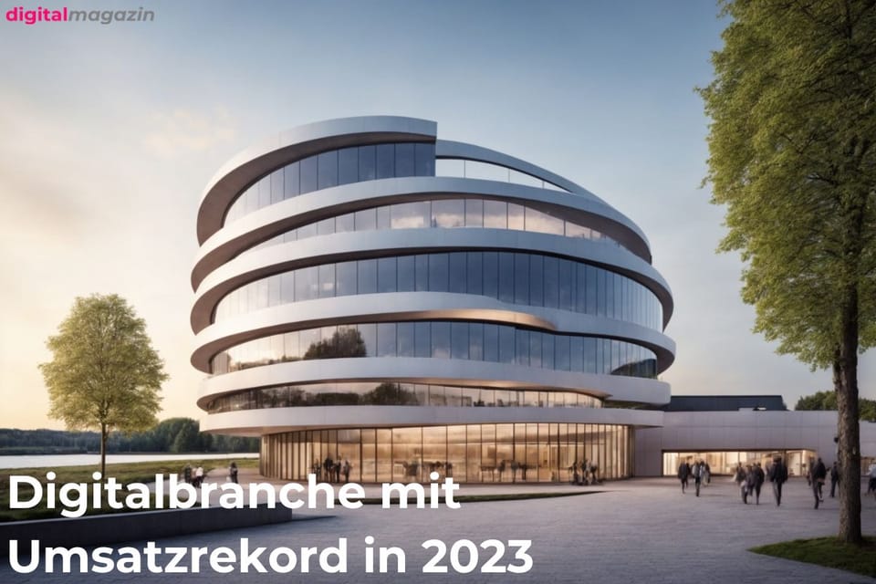 Deutsche Digitalbranche erreicht 2023 Umsatzrekord trotz globaler Herausforderungen