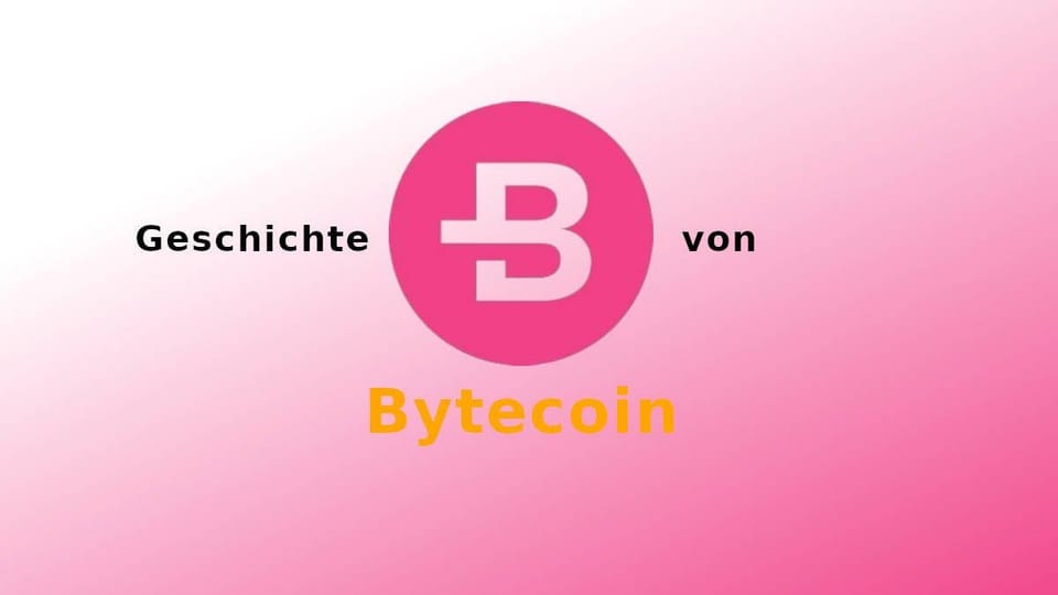 Die Geschichte von Bytecoin - Geheimnisse und Pre-Mining