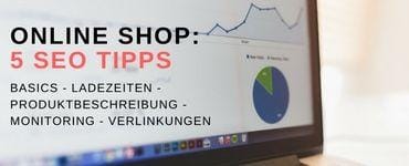 5 SEO Tipps für Online Shops