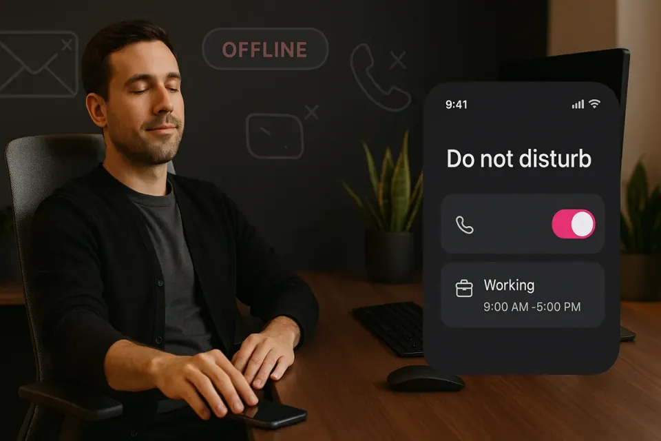 Ständige Erreichbarkeit im Job: Wie Apps und digitale Tools endlich Grenzen setzen