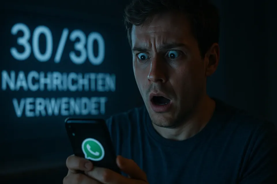 Das WhatsApp Nachrichtenlimit 2025: Faktencheck zum 30-Nachrichten-Gerücht
