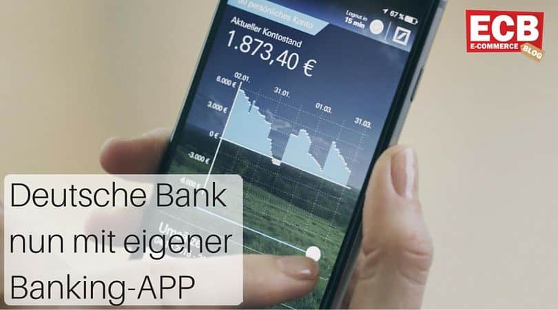 So sieht die neue stylische App der Deutschen Bank aus
