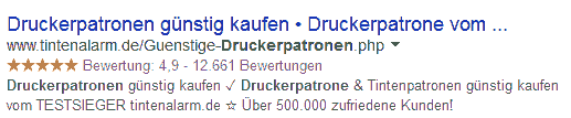 optimierte Metabeschreibung