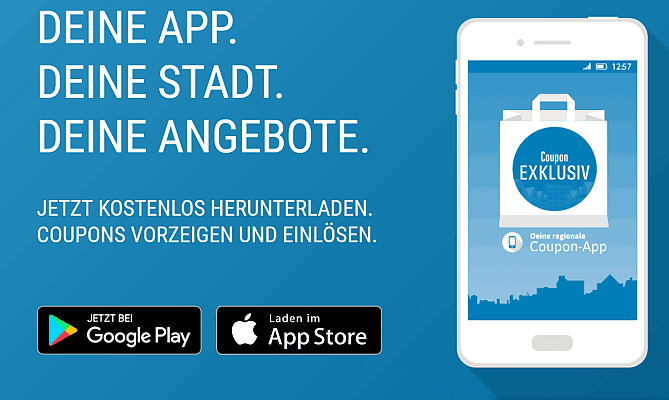 Coupon EXKLUSIV: App will den stationären Handel sichtbar machen
