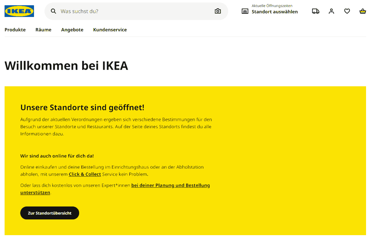 IKEA Click & Collect Abholung