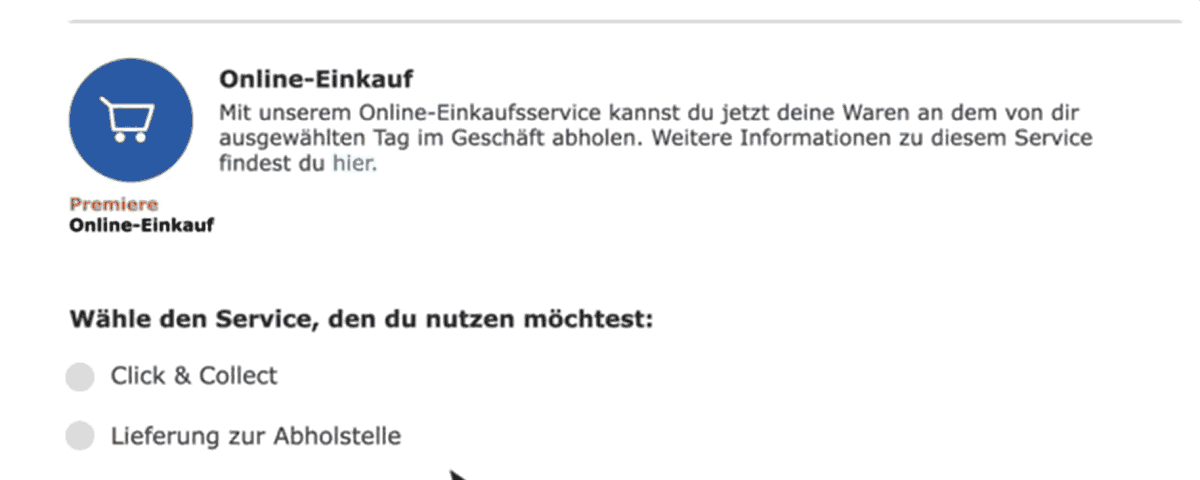 IKEA Click and Collect oder Abholstation
