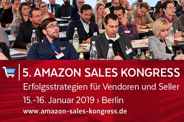 5. Amazon Sales Kongress: Branchen Know-how für Seller und Vendoren