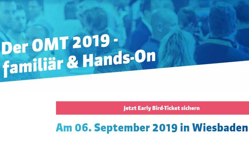Der OMT 2019 –  familiär & Hands-On