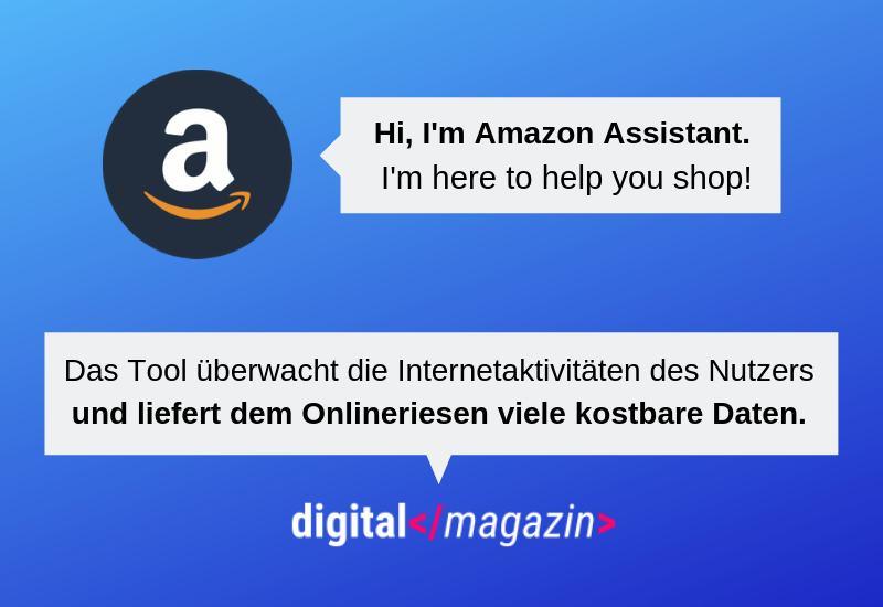 - Amazon Assistant – Nutzer schenken dem Onlineriesen ihre Daten