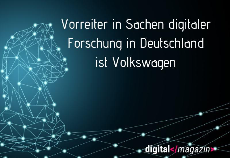 - Digitale Forschung – China und die USA investieren mehr als Deutschland