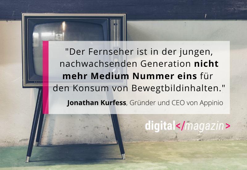Digitalisierung des Fernsehverhaltens schreitet nur langsam voran