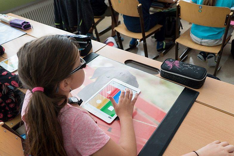 Tablet in der Schule