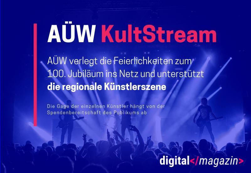 Kultur im digitalen Zeitalter – Überlandwerk feierte online sein 100-jähriges Jubiläum