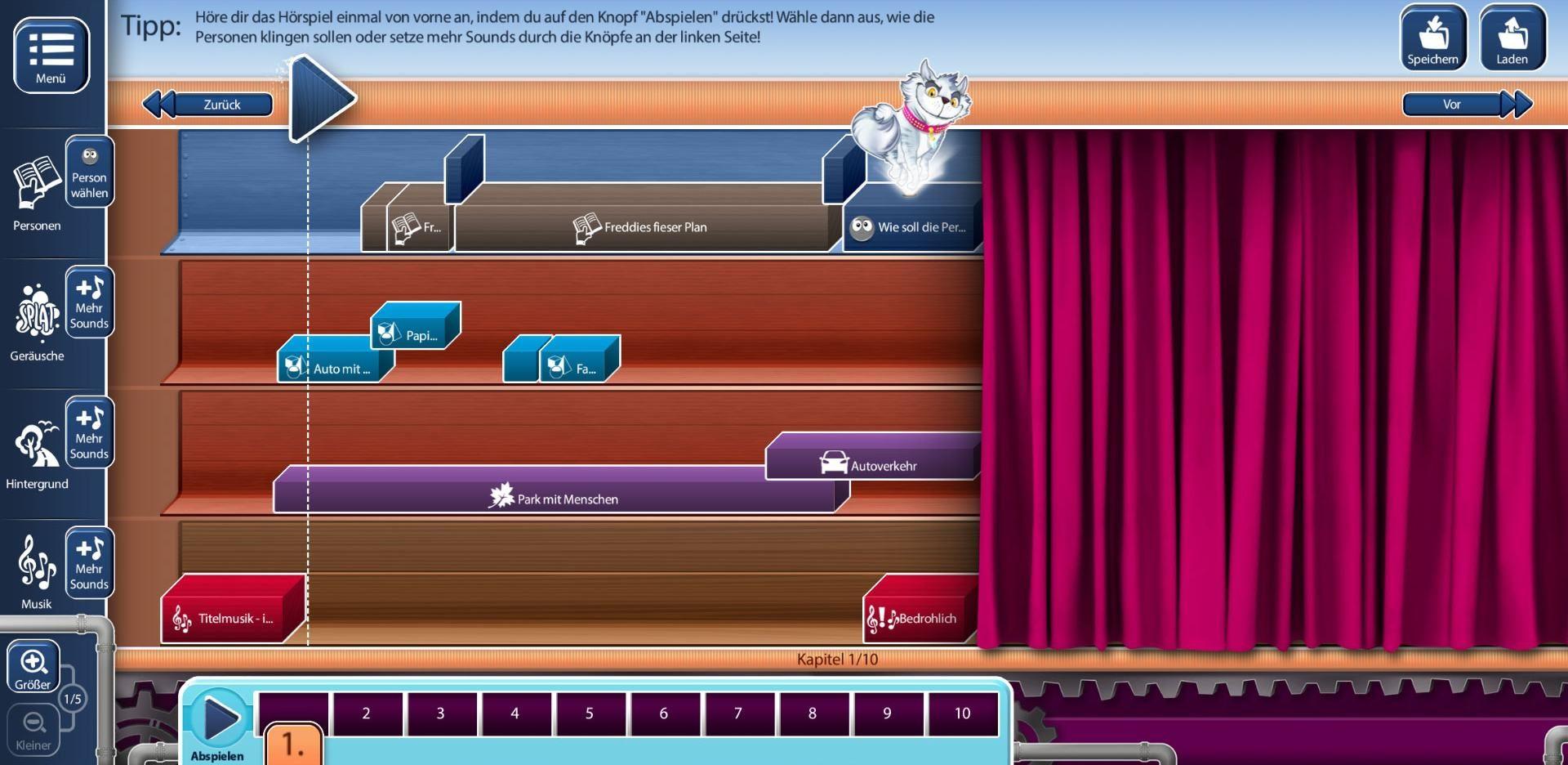 Hörspielbaukasten von SWR Planet Schule