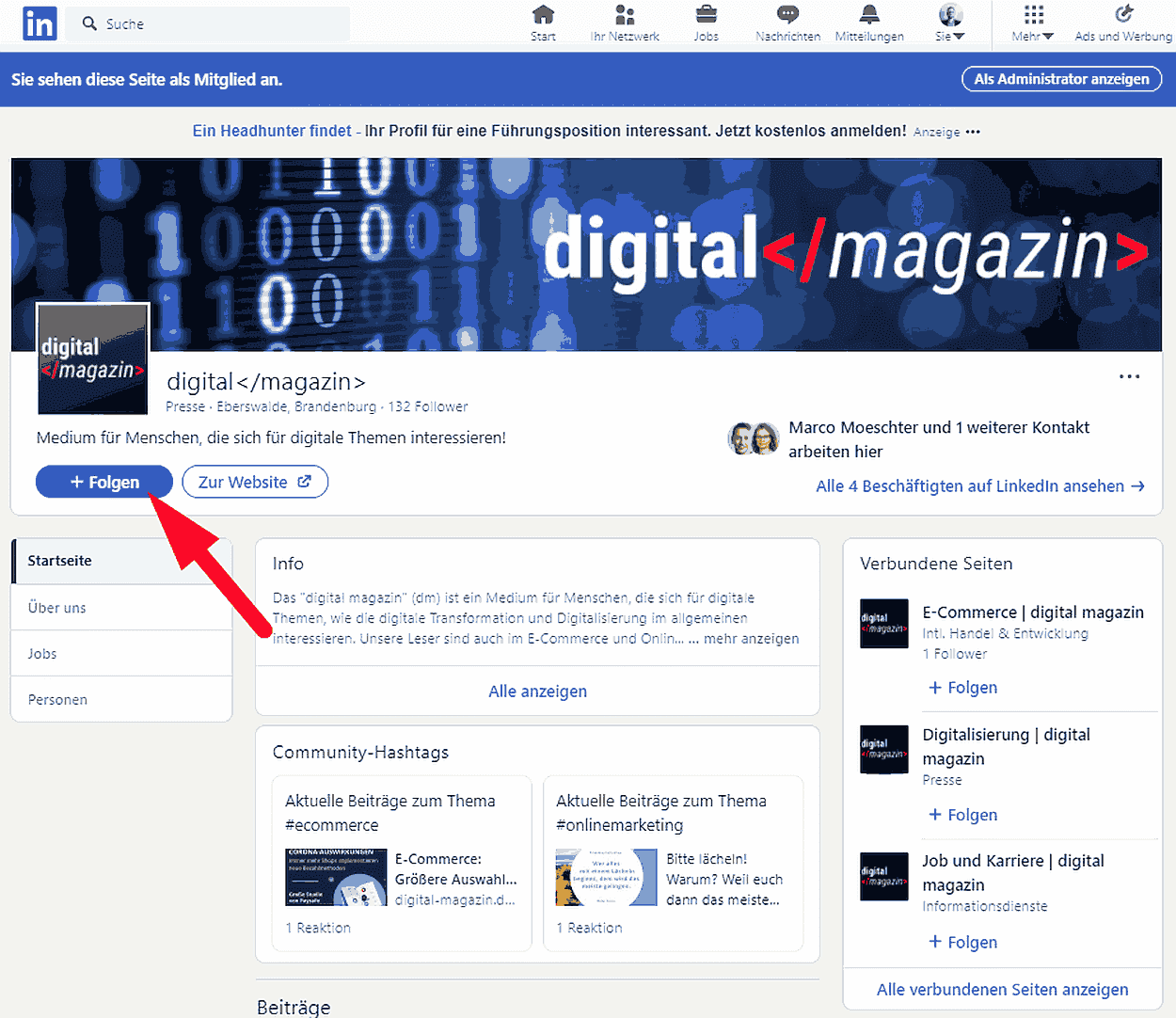 guten Content für LinkedIn schreiben