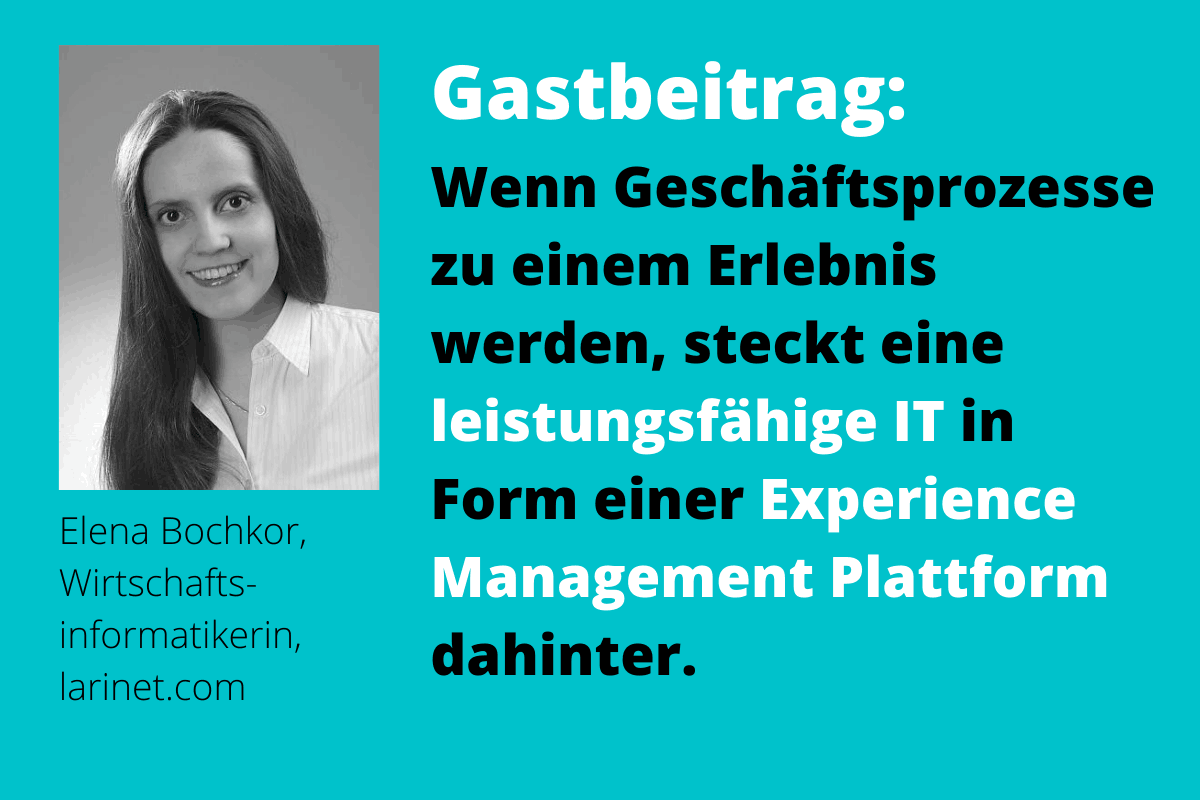 Das ideale Kundenerlebnis – realisiert mit Experience Management