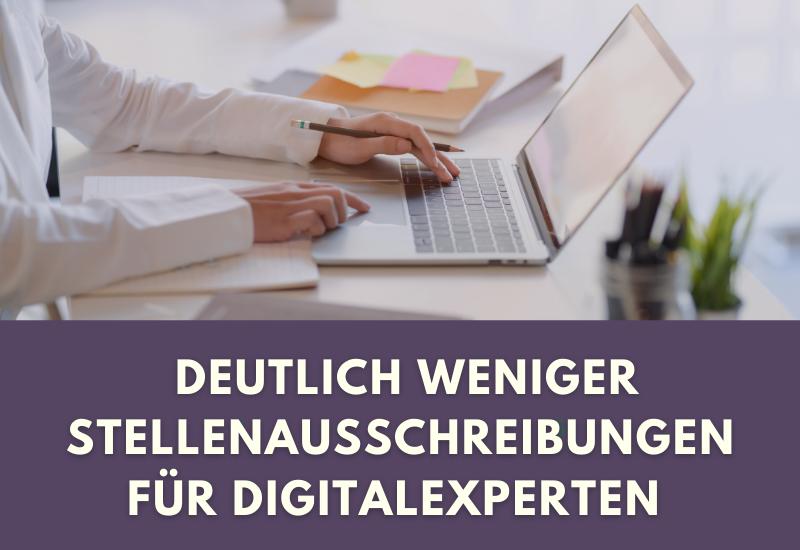 - Digitalexperten weniger gefragt als 2019 – Corona verändert die Digitalagenda von Unternehmen