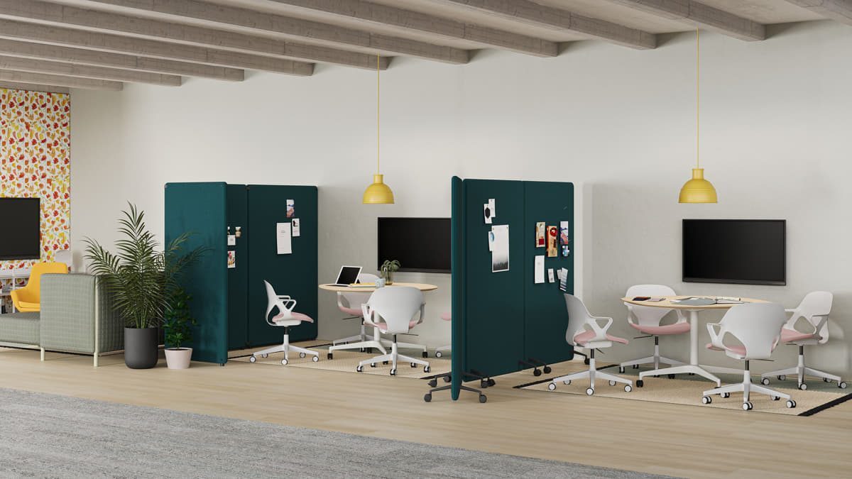 - Herman Miller präsentiert Trennwandsystem Bound