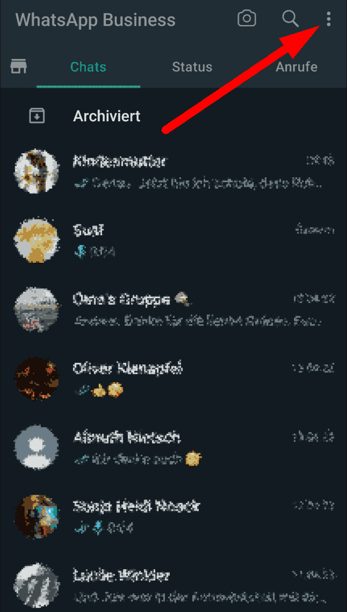 WhatsApp Privatsphäre-Einstellungen