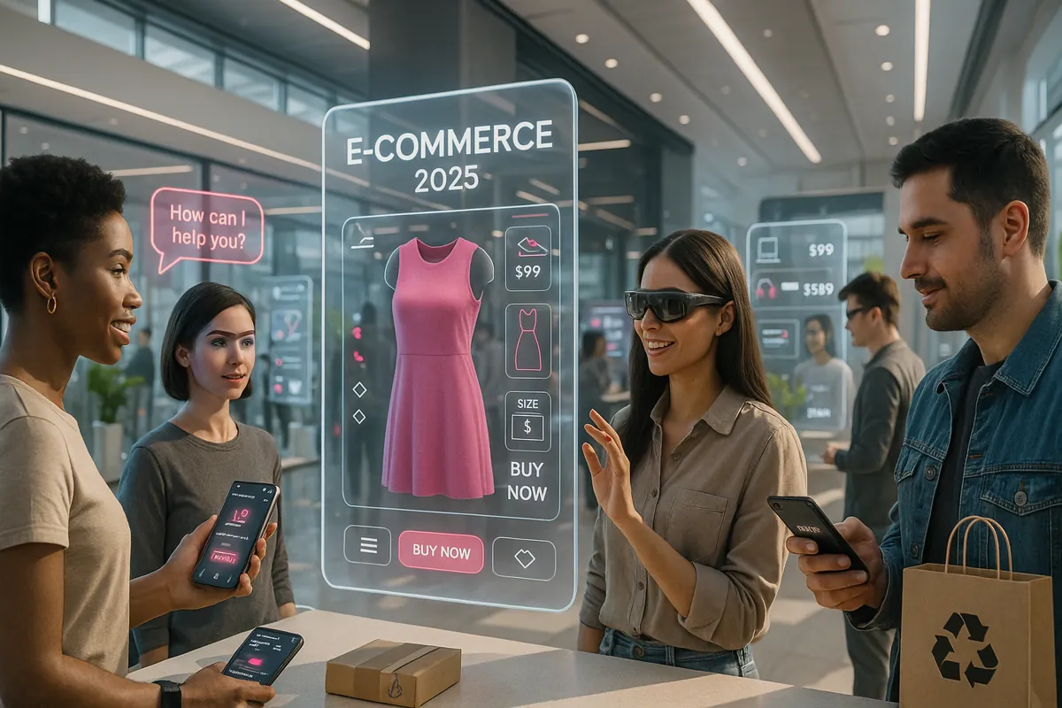 E-Commerce Trends 2025: Globaler Online-Handel zwischen KI-Revolution und Nachhaltigkeit
