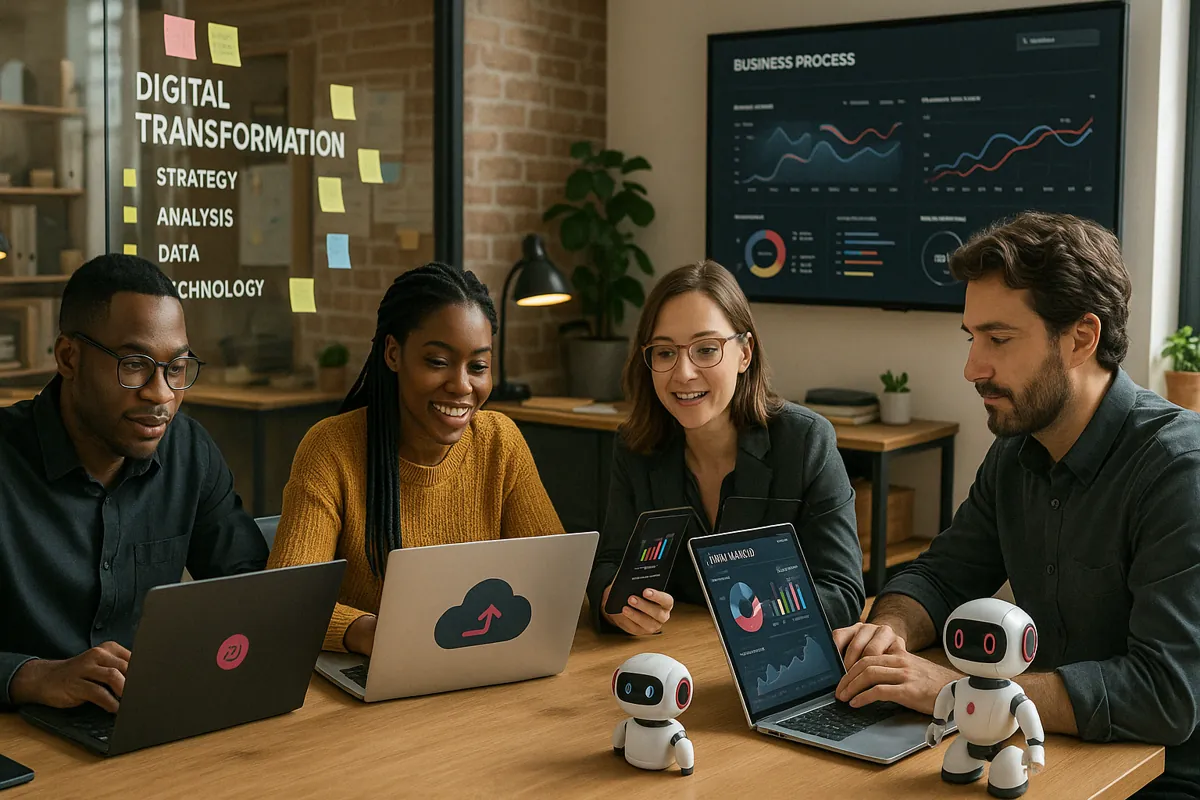Digitale Transformation in kleinen Unternehmen: Strategien für den Erfolg