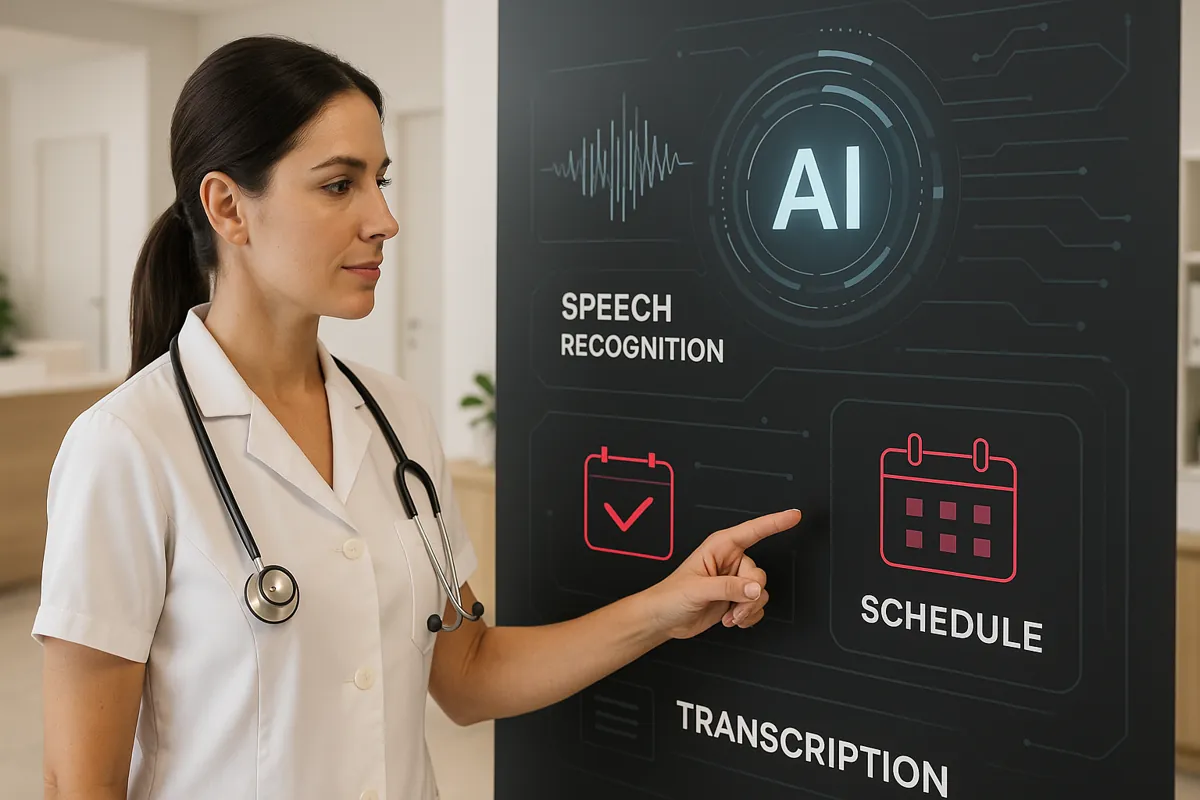 KI im Gesundheitswesen: Wie intelligente Telefonanlagen den medizinischen Alltag optimieren