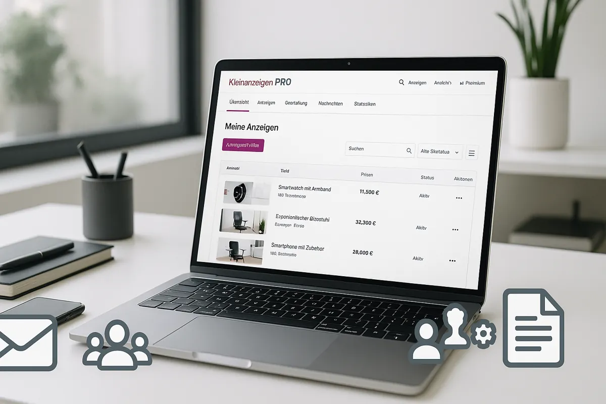 Kleinanzeigen PRO erweitert Features: Drei neue Funktionen für mehr Effizienz