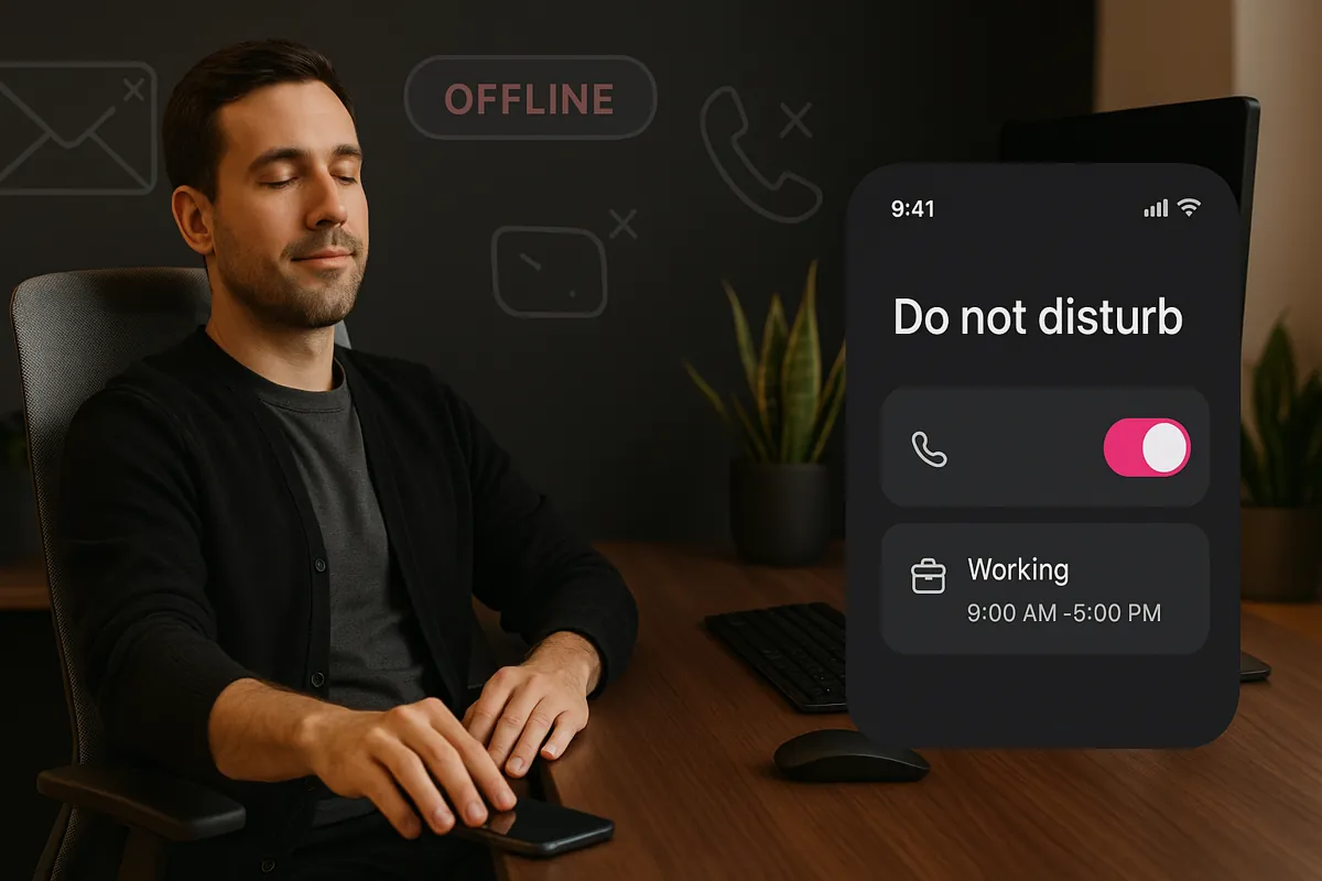 Ständige Erreichbarkeit im Job: Wie Apps und digitale Tools endlich Grenzen setzen