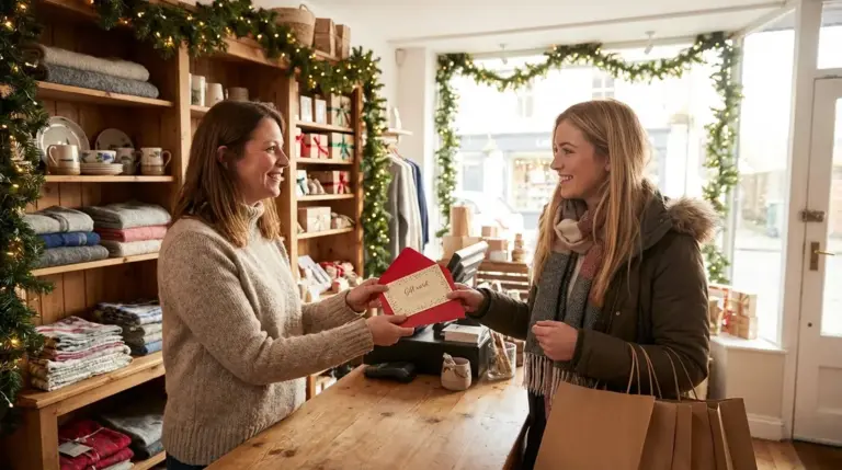 Weihnachtsgutscheine – secucard: Wie stationäre Händler mit Gutscheinkarten das Weihnachtsgeschäft a