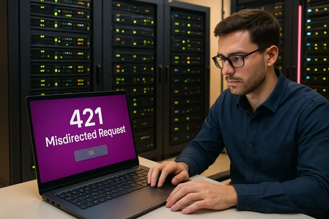 Apache Misdirected Request, Plesk Apache Update, 421 Misdirected Request, SNI Error