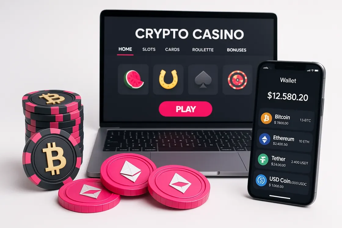 Glücksspiel mit Kryptowährungen